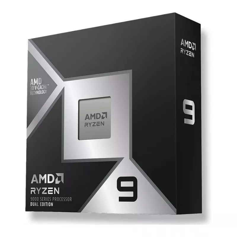 AMD Ryzen 9 9950X3D2 Tray 16-Core 32-Thread 5,6GHz 208MB AM5 Processor with Radeon Graphics
