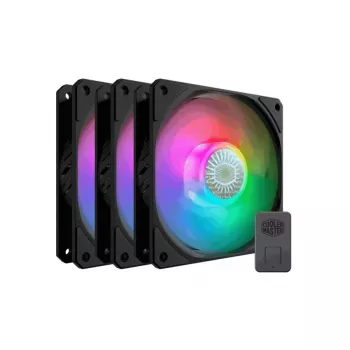 „Cooler Master MasterFan 120 Lite ARGB 3-Pack“ – korpuso ventiliatorius, 30 dBA
