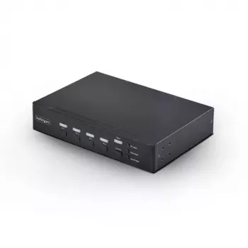 StarTech.com 4-Port DVI-I KVM jungiklis su garsu ir USB 2.0 šakotuvu