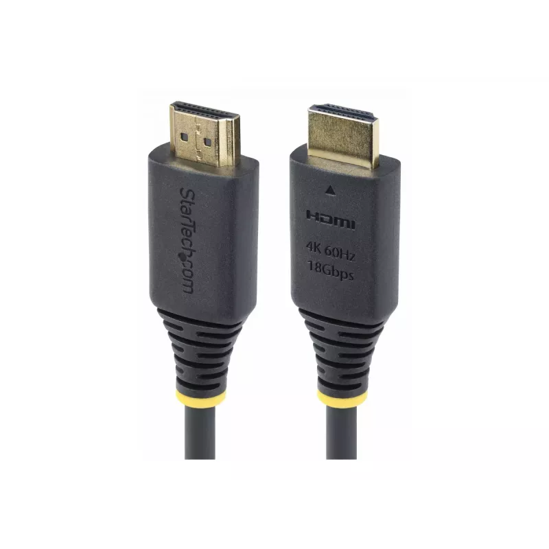 StarTech.com 1,5m Premium Certified High Speed HDMI kabelis, 4K60Hz, juodas