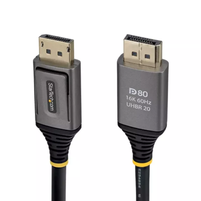 StarTech.com 2m DisplayPort 1.2 kabelis - DisplayPort kištukas į DisplayPort kištuką - Juodas