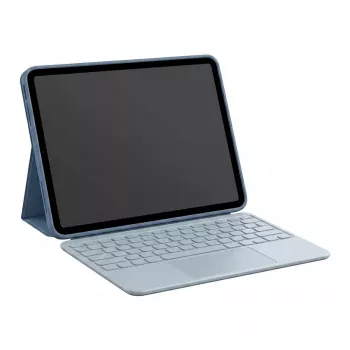 INATECK klaviatūrinis dėklas, skirtas iPad 10, QWERTZ, mėlynas