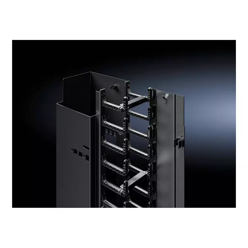 Rittal kabelių vedimo kanalas VX IT vertikalus 47U aukštis 2200 mm RAL 9005