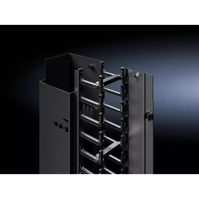 Rittal kabelių vedimo kanalas VX IT vertikalus 47U aukštis 2200 mm RAL 9005