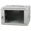 ALLNET 19 inch sieninis spintos korpusas 15U, vienos sekcijos, gylis 600 mm, šviesiai pilkas, plokščios pakuotės SMA serija