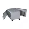 EFB 19 inch sieninis kabinetas 12U, pasukamas, 2 dalių, RAL 7035, gylis 500 mm