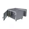 EFB 19 inch sieninis kabinetas 12U, pasukamas, 2 dalių, RAL 7035, gylis 500 mm