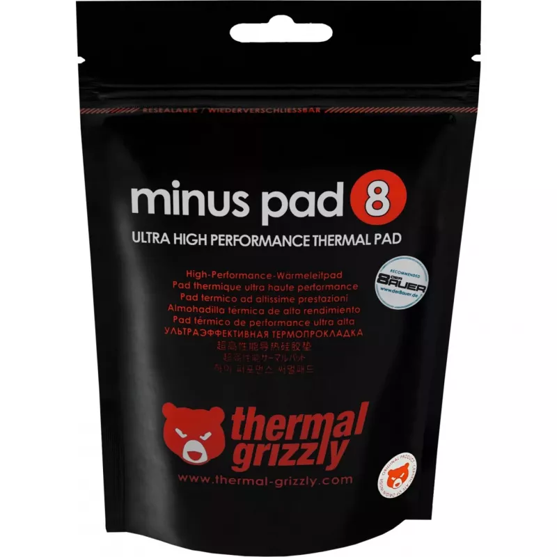 Termo pad'as Thermal Grizzly Minus Pad 8, 30 × 30 × 1.5 mm