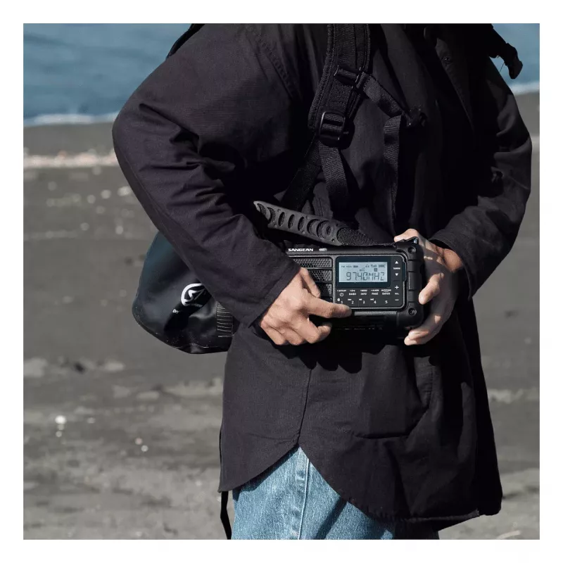 Sangean MMR-99 DAB Black Emergency/Crank/Solar Radio