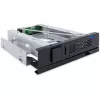 ICY DOCK TurboSwap MB171SP-1B keičiamas HDD dėklas be nešiklio ir be ventiliatoriaus, 3,5 colio SAS/SATA, 5,25 colio skyriui