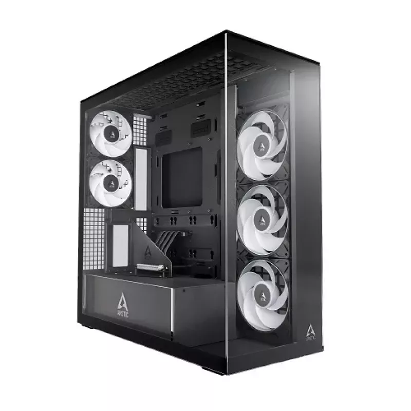 Arctic Xtender VG Black Clear Glass Vertical GPU Mount