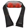 RENPHO U-Neck 1 Shiatsu kaklo ir pečių masažuoklis su šildymu, 8 dviejų krypčių besisukantys mazgai, 3 greičio lygiai, juodas
