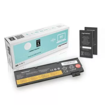 MITSU Movano akumuliatorius, skirtas Lenovo ThinkPad T570 (10,8 V, 4400 mAh, 47 Wh)