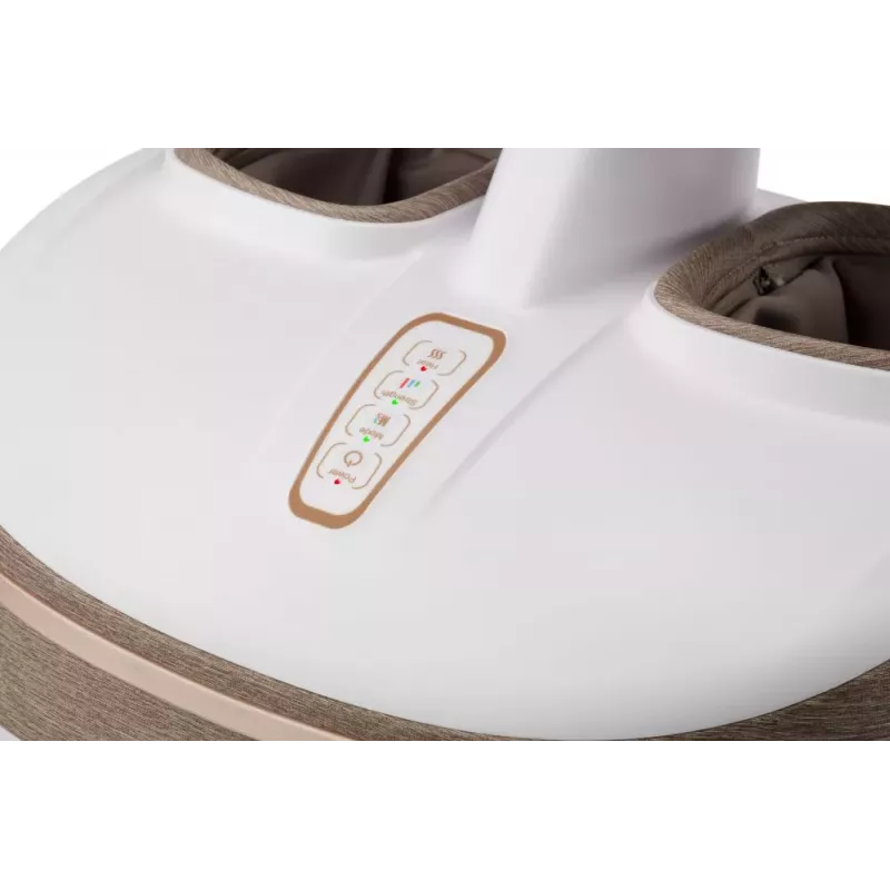 Medivon Perseus 3-in-1 pėdų masažuoklis su Shiatsu, oro suspaudimu, vibracija ir šiluma – juoda/pilka