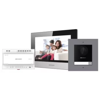 Hikvision DS-KIS702Y belaidis vaizdo domofono rinkinys (2 laidai)