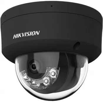 Hikvision DS-2CD2143G2-LIS2U(2.8mm)(BLACK) 4MP AcuSense kupolinė IP vaizdo kamerą