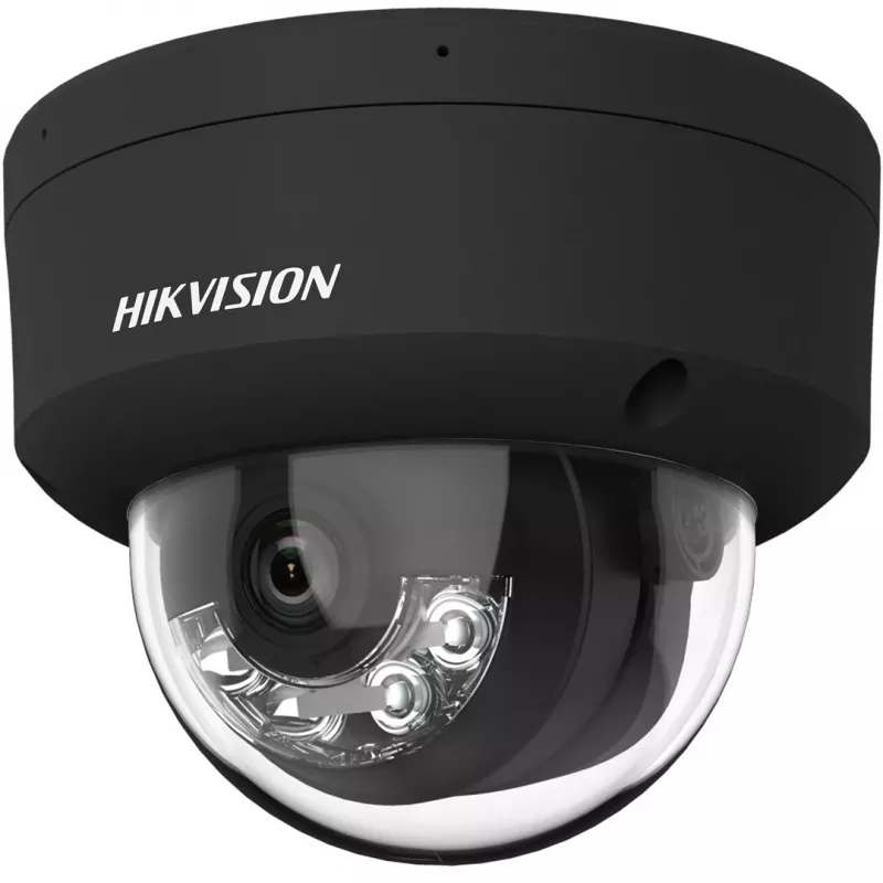 Hikvision DS-2CD2143G2-LIS2U(2,8mm)(BLACK) 4MP AcuSense kupolinė IP vaizdo kamerą