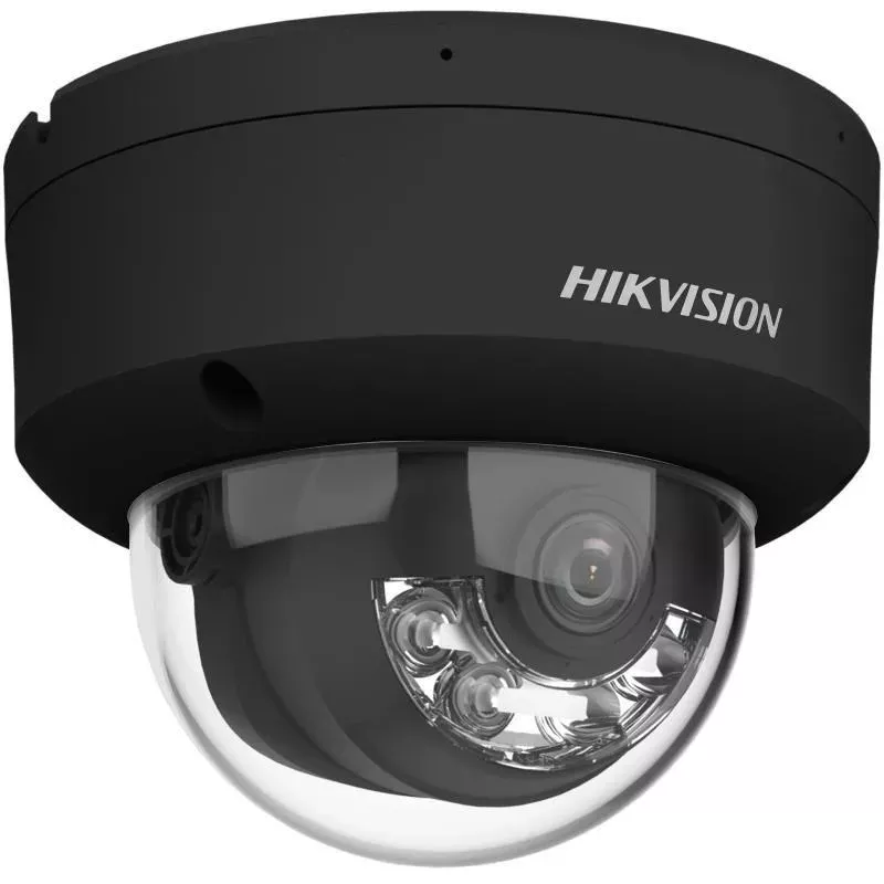 Hikvision DS-2CD2143G2-LIS2U(2,8mm)(BLACK) 4MP AcuSense kupolinė IP vaizdo kamerą
