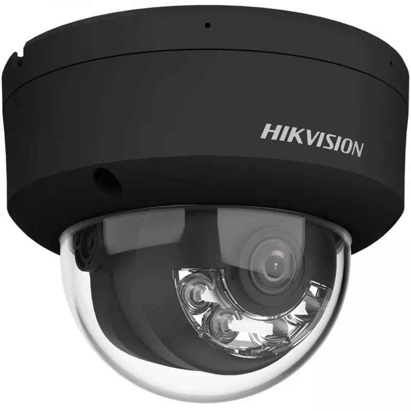 Hikvision DS-2CD2143G2-LIS2U(2,8mm)(BLACK) 4MP AcuSense kupolinė IP vaizdo kamerą