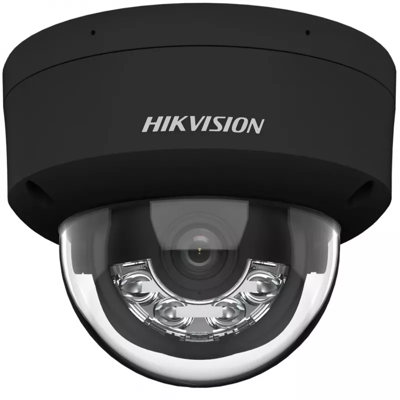 Hikvision DS-2CD2143G2-LIS2U(2,8mm)(BLACK) 4MP AcuSense kupolinė IP vaizdo kamerą