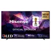 Hisense 100Q7S PRO 100 colių 4K Hi-QLED išmanusis televizorius 144Hz 6ms HDR Wi-Fi Bluetooth juoda/pilka
