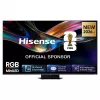 HISENSE 65UR9DS 65 colių 4K UHD RGB MiniLED išmanusis televizorius, 170Hz, 6ms, HDR, WiFi, Bluetooth, juoda/pilka