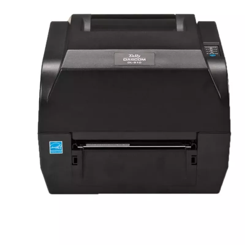 TALLY DASCOM DL-210 tiesioginio terminio spausdinimo etikečių spausdintuvas, USB + Ethernet, 203 dpi, 152 mm/s