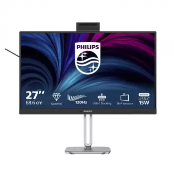 Philips 27B2U4601H 4000 Series 27 colių IPS QHD monitorius su USB-C 90W PD, Web kamera, KVM