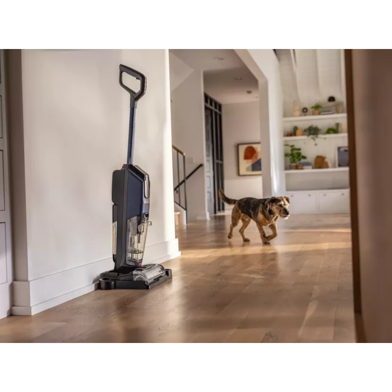 Bissell All-in-One Multi-Surface Vacuum Cleaner 4284N belaidis šlapias ir sausas siurblys su plovimo funkcija, 25,9V, 45 min veikimo laikas, juoda/vidurnakčio mėlyna
