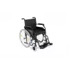 REHA FUND Steel Wheelchair RF-1/45/PN/CZA-624/PU - Rankinis invalido vežimėlis, 45 cm sėdynės plotis, 120 kg talpa, juodas