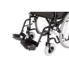 REHA FUND Steel Wheelchair RF-1/45/PN/CZA-624/PU - Rankinis invalido vežimėlis, 45 cm sėdynės plotis, 120 kg talpa, juodas
