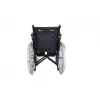 REHA FUND Steel Wheelchair RF-1/45/PN/CZA-624/PU - Rankinis invalido vežimėlis, 45 cm sėdynės plotis, 120 kg talpa, juodas