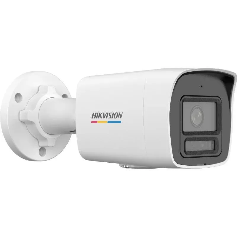 Hikvision DS-2CD1047G3-LIUF/SL(2,8mm) 4MP Bullet IP Camera su naktiniu matymu ir dvipusiu garsu