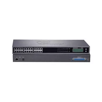 Grandstream GXW4224 V2 SIP Gateway – 24 FXS prievadai, 1U montavimui į stelažą