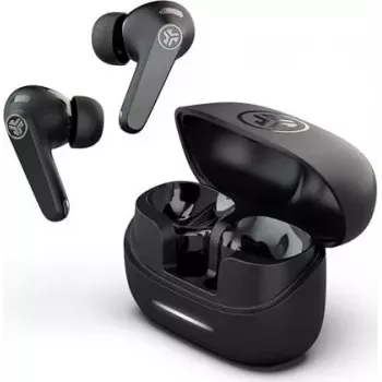 “JLab JBuds ANC Pods True Wireless Earbuds su aktyviu triukšmo slopinimu, IP55, juodi”