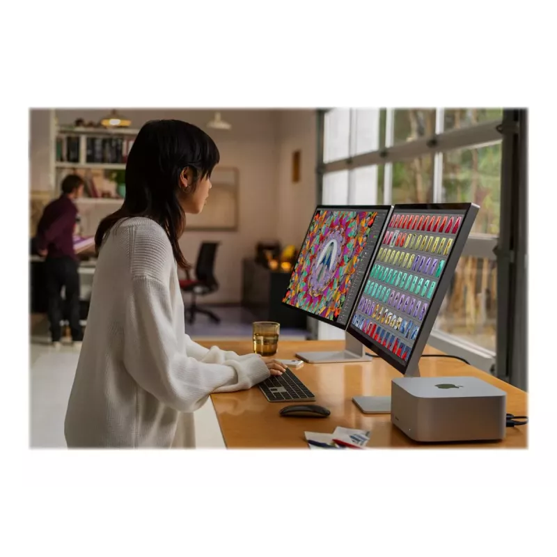 Apple Studio Display 27 inch 5K Nano-Texture Glass Tilt-Adjustable Stand Sidabrinis