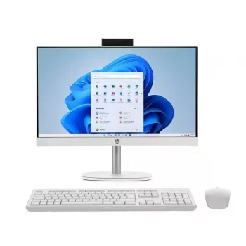 HP All-in-One 24-cr1008na, Intel Core Ultra 5 125U, 8GB RAM, 512GB SSD, 23,8 inch Full HD IPS, Windows 11 Home, White