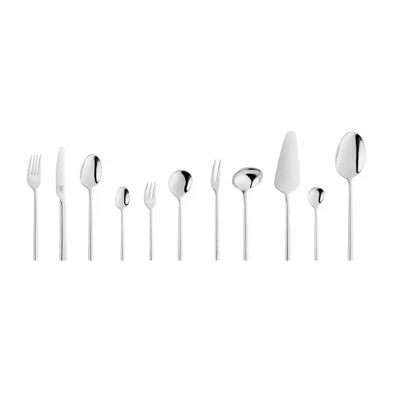 ZWILLING Aberdeen Polished 68 dalių stalo įrankių rinkinys, 18/10 nerūdijantis plienas, serviravimas 12 asmenų