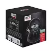 RESTO Whistling Kettle 3L nerūdijančio plieno sidabrinis/juodas 90610