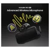 Insta360 Mic Pro (2 TX + 1 RX) – Belaidė skaitmeninė mikrofonų sistema