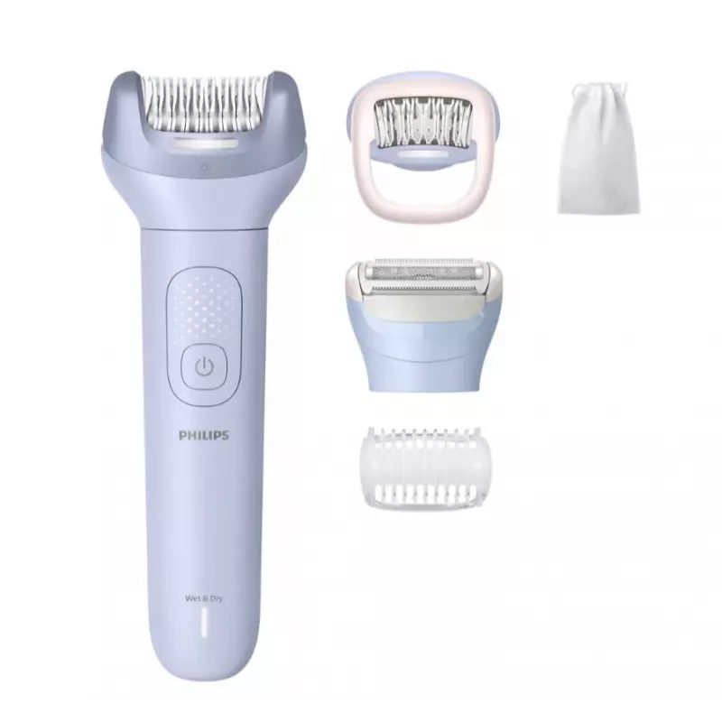 Philips Epilatorius Series 8000 BRE709/00 šlapiam ir sausam naudojimui, belaidis