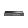 TP-Link Omada TL-SG2210MP valdomas L2/L2+ PoE jungiklis, 8x Gigabit RJ45, 20 Gbps komutavimo galia, spintinis 1U