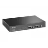 TP-Link TL-SG1008MP nevaldomas Gigabit Ethernet PoE+ jungiklis (8 prievadai, 126 W biudžetas, juodas)