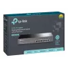 TP-Link TL-SG1008MP nevaldomas Gigabit Ethernet PoE+ jungiklis (8 prievadai, 126 W biudžetas, juodas)