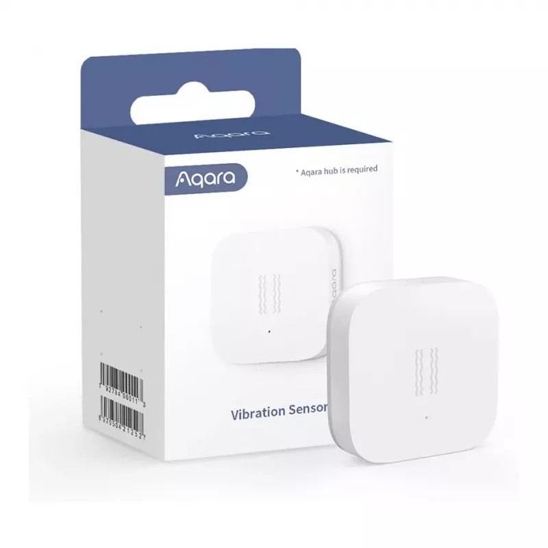 Aqara Vibration Sensor DJT11LM – Zigbee 3.0 Smart Vibration/Tilt/Drop Detector, White