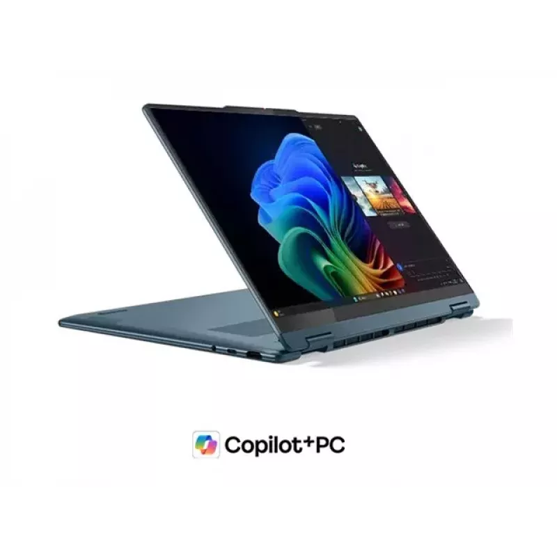 Lenovo Yoga 7 2-in-1 14AKP10 14 inch WUXGA OLED Touchscreen AMD Ryzen AI 7 350 16GB 512GB SSD AMD Radeon 860M Graphics Windows 11 Home Tidal Teal Backlit Keyboard (Nordic) - be maitinimo adapterio