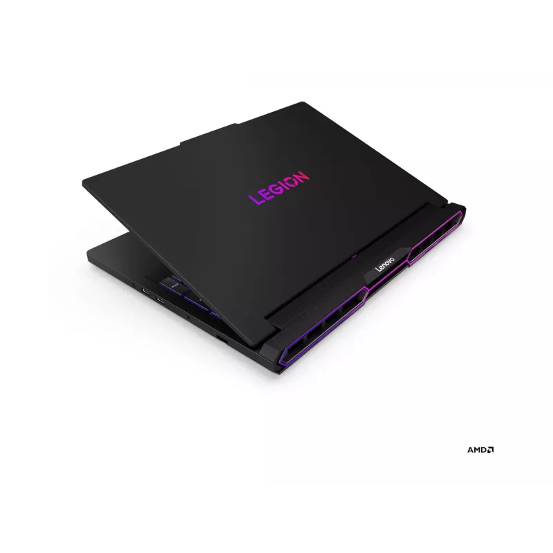 Nešiojamas kompiuteris „Lenovo Legion Pro 7 16AFR10H“ (AMD Ryzen 9 9955HX3D, 32 GB DDR5, 1 TB SSD, NVIDIA GeForce RTX 5080 16 GB, 16 inch OLED WQXGA, Windows 11 Home, Eclipse Black)