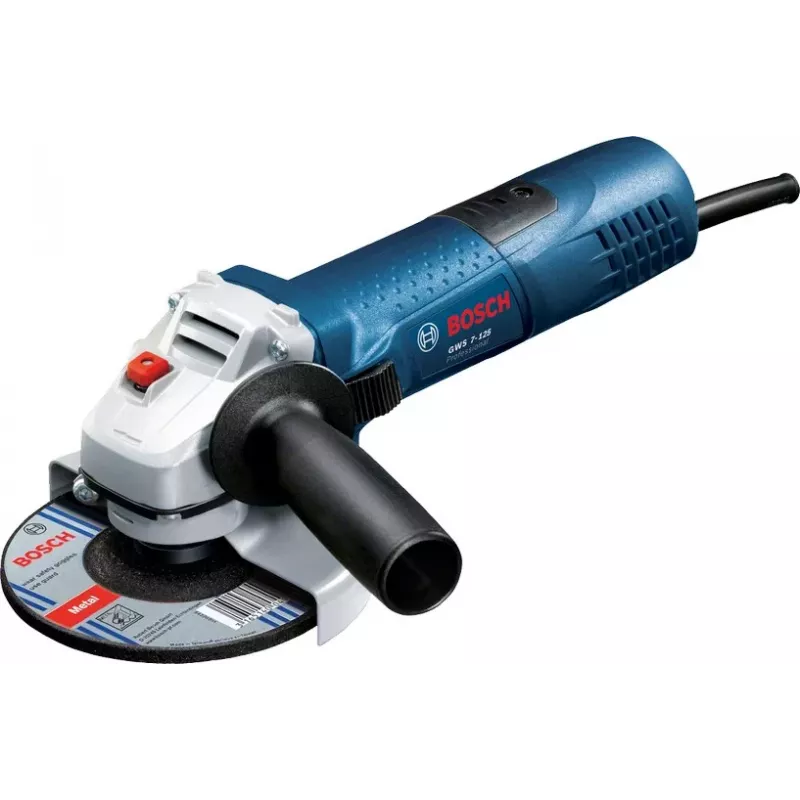 Bosch GWS 7-125 Professional kampinis šlifuoklis 720W 125mm 11000 RPM su laidu