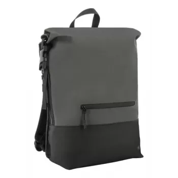 MOBILIS Two-Tone Rolltop Backpack 14-16 pilka/juoda 25L
