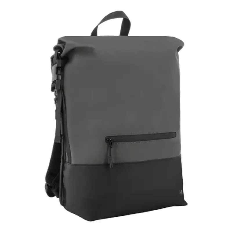 MOBILIS Two-Tone Rolltop Backpack 14-16 pilka/juoda 25L